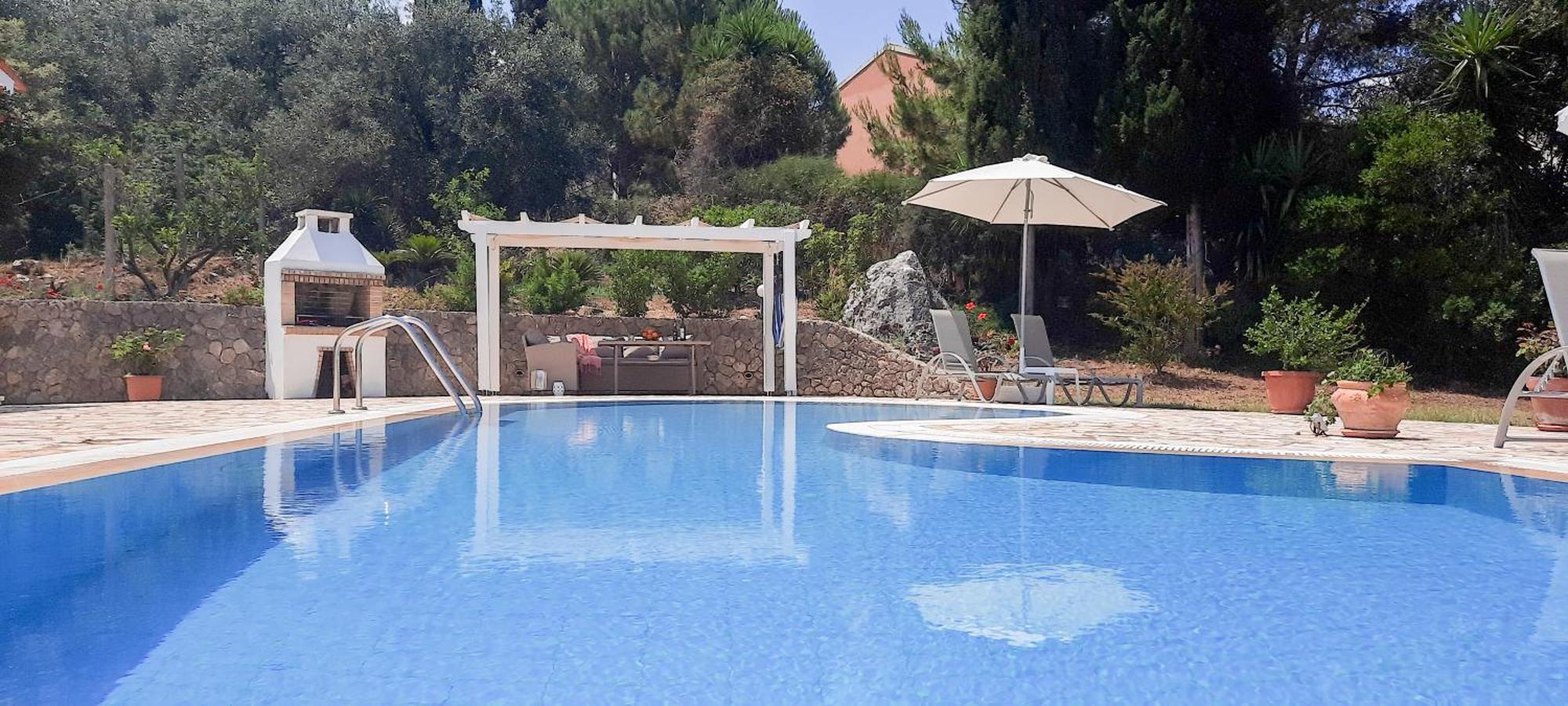 Villa Olive Grove And Sea View Ájos Spyrídon Eksteriør bilde