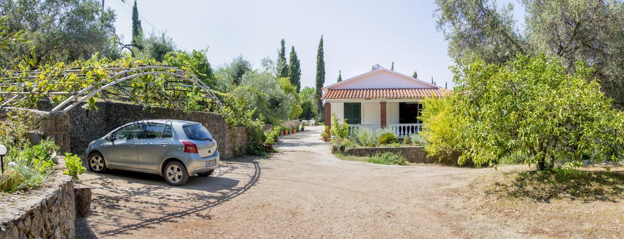 Villa Olive Grove And Sea View Ájos Spyrídon Eksteriør bilde